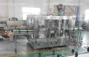 Beverage Or Alcohol Drink Automatic Bottling Machine Rinsing Filling Capping