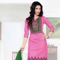 Cotton Dress Material with Dupatta