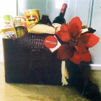 Leather Hamper