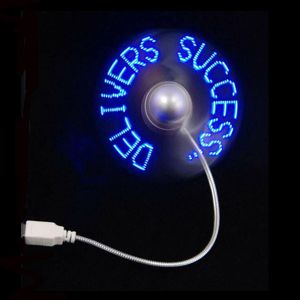 Flexible Program LED USB Fan