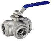 Three Way Ball Valve