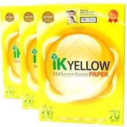 Best Quality Ik Yellow A4 Paper