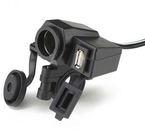 Motorcycle Waterproof Cigarette Lighter One Machine Power Charging
