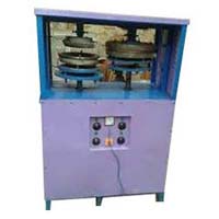 Semi Automatic Double Die Dona Plate Making Machine