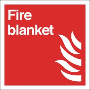 Metal Fire Blanket Signage