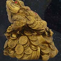 Divya Mantra Heavy Premium Feng Shui King Money Frog