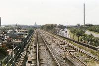 railway engine structure