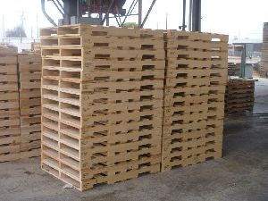 Heat Treated Wood Pallet