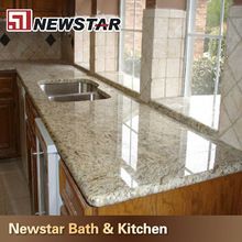 Giallo Ornamental Prefab Granite Countertop