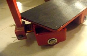 Rotating Caster Machine Skates