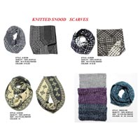Ladies Jacquard Knit Stoles