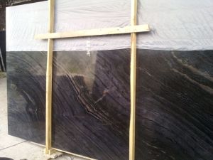 Black Wood Marble