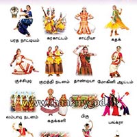 Dances of India Chart