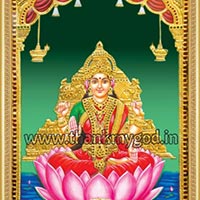 Sri Lakshmi Tanjore Painting