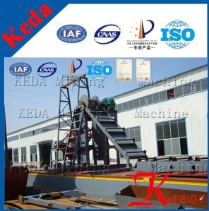 Chain Bucket Dredger