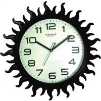 Sun Shaped Wall Clocks