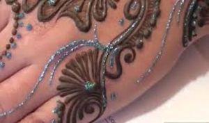 Golden and Silver  Mehndi Designing Services