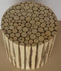 Wooden Recycling Stool
