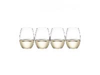 Outdoors Stemless WHITE glasses