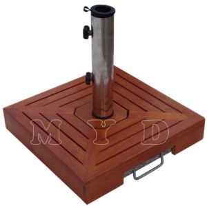 Eucalyptus Umbrella Base Wood Cover