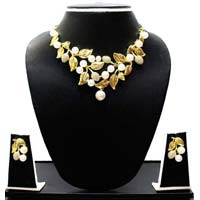 Zaveri Pearls Floral Designer Necklace Set