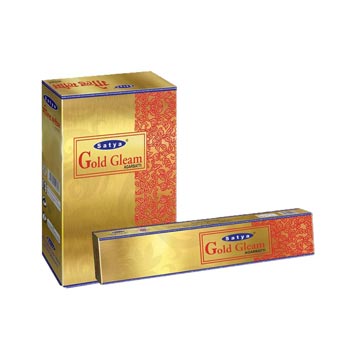 Satya Gold Gleam Incense Sticks