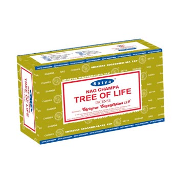 Satya Nag Champa Tree Of Life Incense Sticks