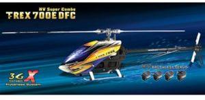 Align T-rex 700e Dfc Hv Super Combo Electric Helicopter