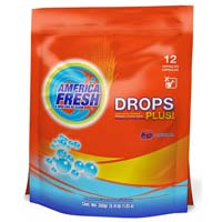 America Fresh Laundry Detergent Capsules Pods