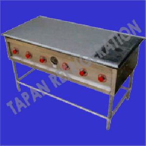 GRIDDLE WITH HOT PLATE