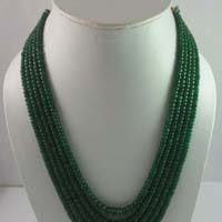 Dyed Beryl Green Smooth Beads