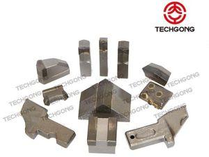 Replaceable Blocks Wear Parts For Foundation Drilling Tool