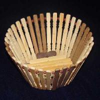 Wooden Basket 01