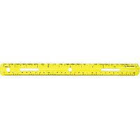 Elegant series plastic ruler