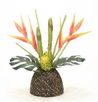 Protea Tropical Floral vase