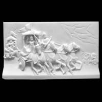 Mahabharat  Rath Carving On Marble Slab