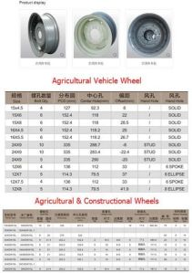 Agricultural Vehicle Wheels
