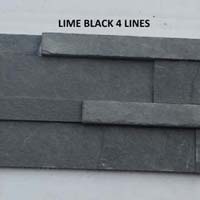 Lime Black Slate Stone