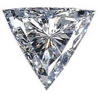 Trilliant Shaped Moissanite Diamond