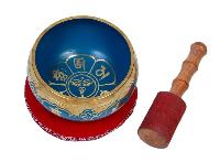 Tibetan Light Blue Singing Bowl