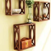 wooden wall shelves