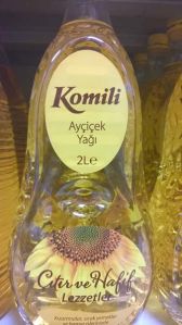 Crude and Refined Sunflower Oil