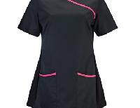 Black with Piping Nursing Scrub And Uniforms