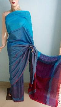 Soft Cotton Saree With Jamdani Pallu