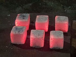 coconut shell charcoal briquettes