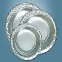 Silver Coated Paper Plates