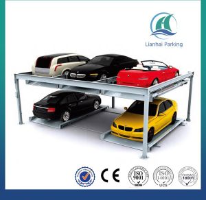 PLC Control 2 Level Smart Car Parking System