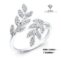 Marvellous Silver Diamond Ring