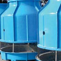 Round and Bottle type cooling tower