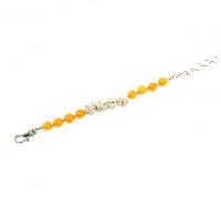 Trendy bracelet in yellow